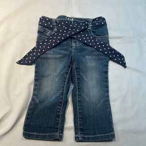 Tommy Hilfiger Kids' Denim Jeans with Starry Belt